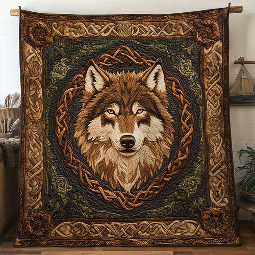 Celtic Wolf Alpha WN1904044CL Quilt