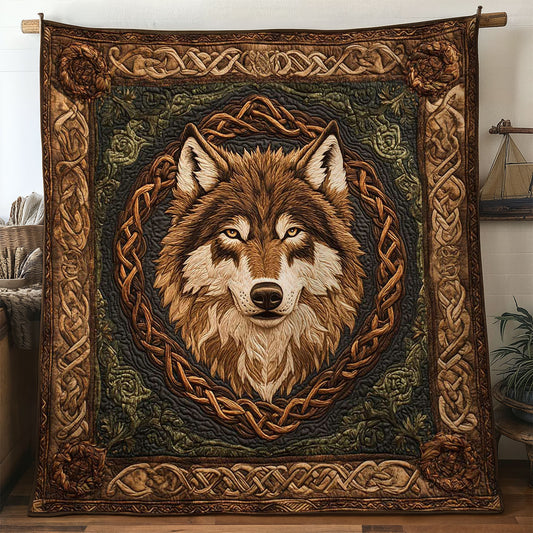 Celtic Wolf Alpha WN1904044CL Quilt