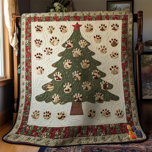 Paw Dog Holiday Cheer WN0511030CL Quilt