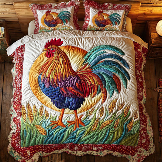 Sunrise Chicken WJ2305026CL Duvet Cover Set