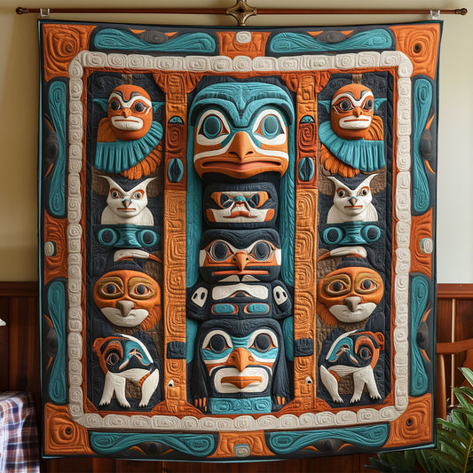 Native Tribe Mask CP0304002CL Quilt