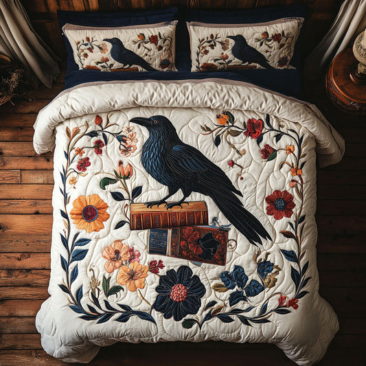 Whimsical Raven WY1104034CL Duvet Cover Set
