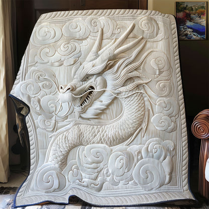 Royal White Dragon WY0901050CL Quilt