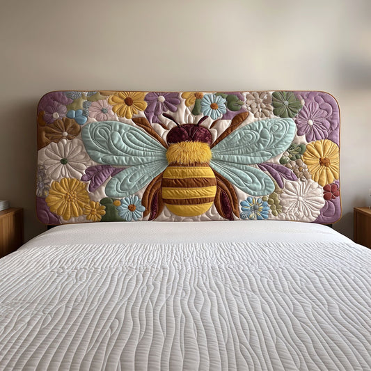 Blooming Bee QA2412006CL Quilted Headboard Slipcover