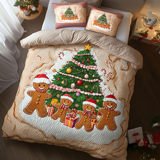 Gingerbread Winter Cheer WN1811029CL Duvet Cover Set
