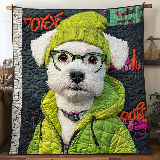 Westie Joy WN0406057CL Quilt