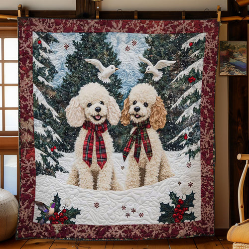 Poodle Wonderland WN1511037CL Quilt