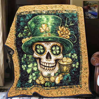 Patrick Hat Skull WY2201080CL Quilt