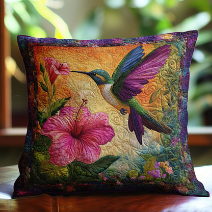 Hummingbird Harmony WN0802112CL Quilt Pillow Case