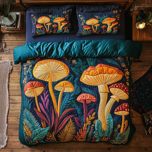 Mystic Mushrooms CP2708054CL Duvet Cover Set