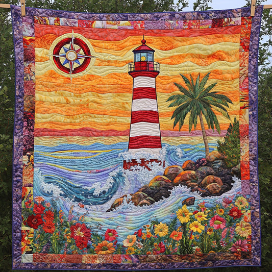Tropical Lighthouse DH2909021CL Quilt