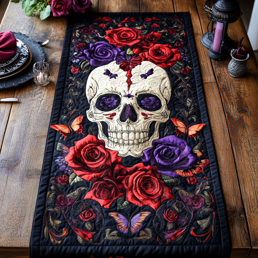 Mystic Skull CW0805020CL Quilted Table Runner