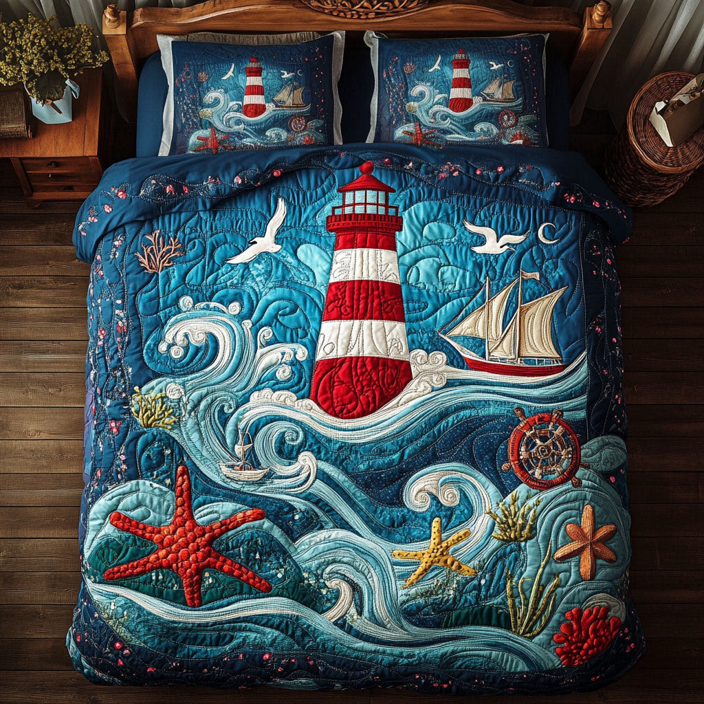 Ocean Watchful Eye WY2406039CL Duvet Cover Set