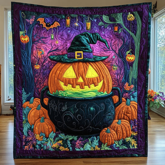 Pumpkin Poison Pot CP2108058CL Quilt