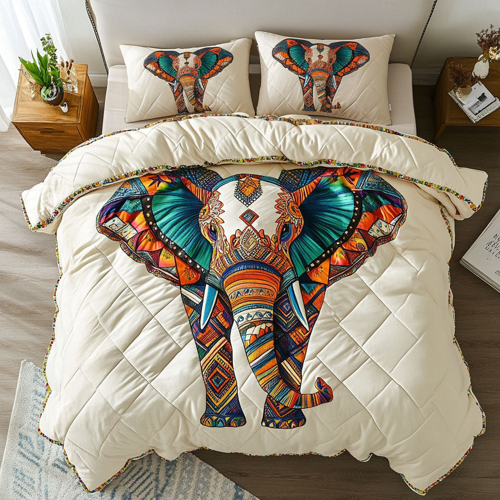 Elephant Legend Bloom WN0910019CL Duvet Cover Set