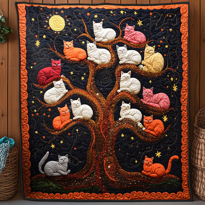 Purrfect Treehouse CM1205003CL Quilt