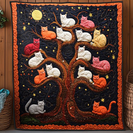 Purrfect Treehouse CM1205003CL Quilt
