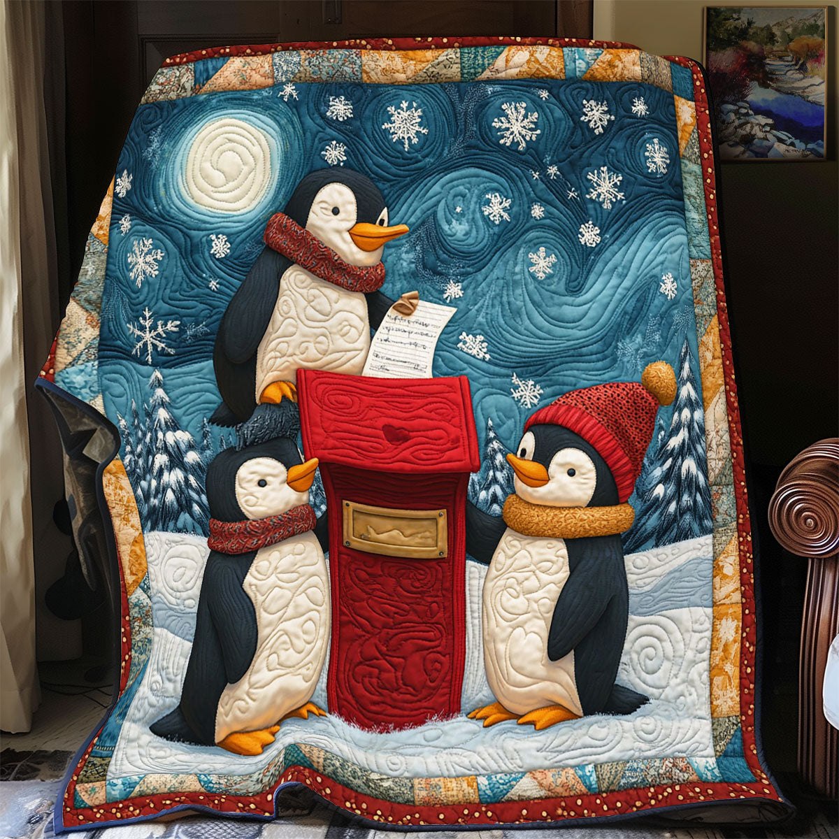 Penguin Parcel CP1711011CL Quilt