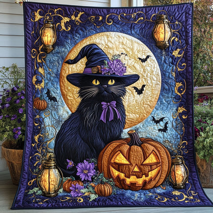 Cat Of The Violet Flame WN0708026CL Quilt