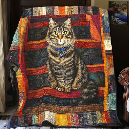 Elegant Cat Portrait WP1905015CL Quilt