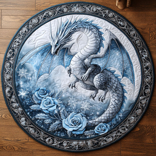 Dragon Crystal CW2207006CL Quilted Round Mat