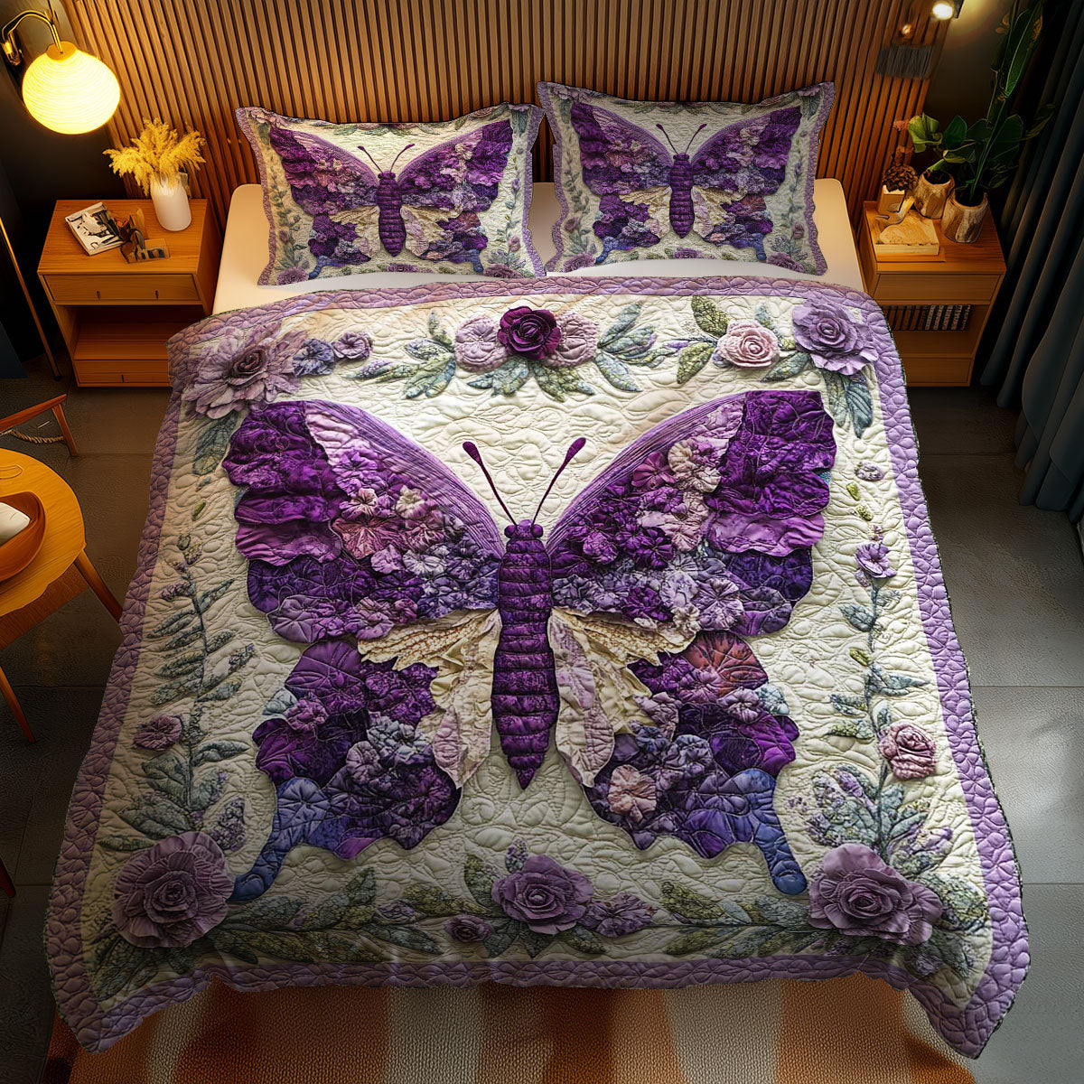 Floral Butterfly WN3012062CL Duvet Cover Set