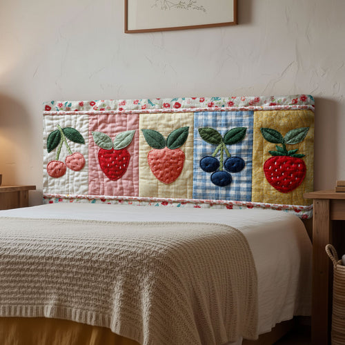Berry Patch CP3012019CL Quilted Headboard Slipcover