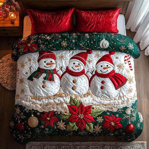 Golden Snowman WN0508012CL Duvet Cover Set