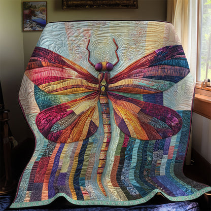 Dragonfly Patchwork WX2312018CL Quilt