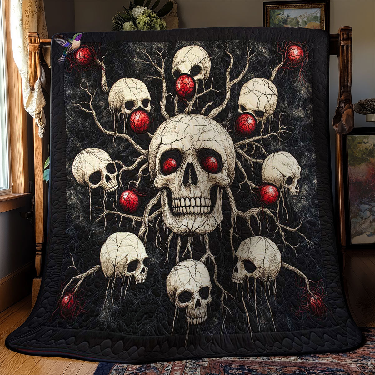 Dark Skull WN1511031CL Quilt