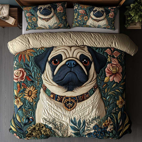Expressive Pug CQ1704009CL Duvet Cover Set