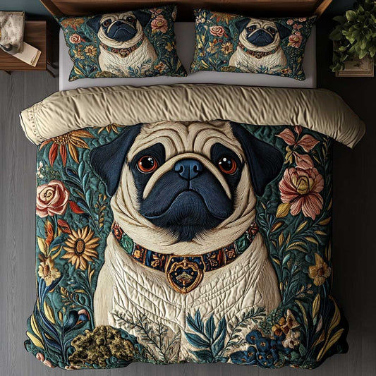 Expressive Pug CQ1704009CL Duvet Cover Set