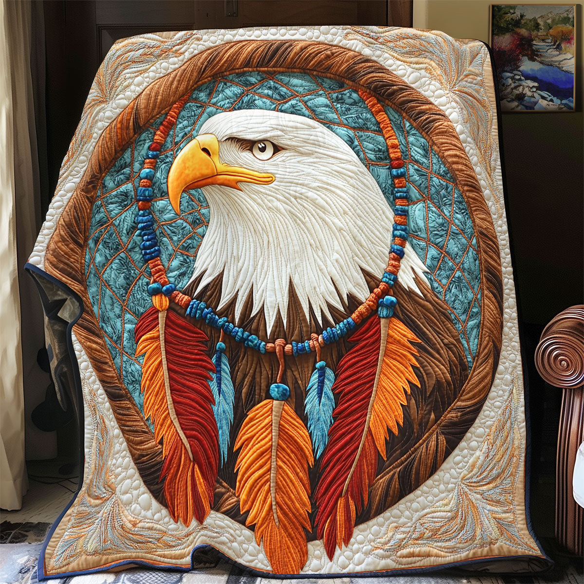 Dreamcatcher Eagle WX3105020CL Quilt