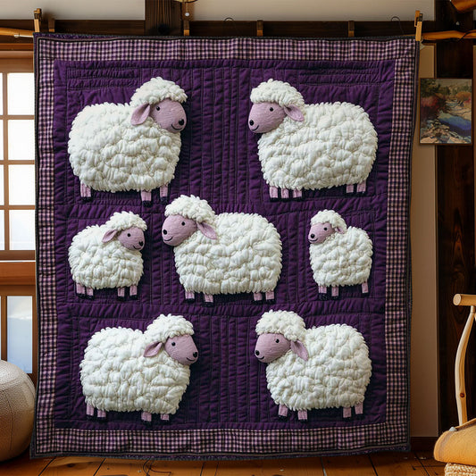 Fluffy Sheep Farm WN1703031CL Quilt