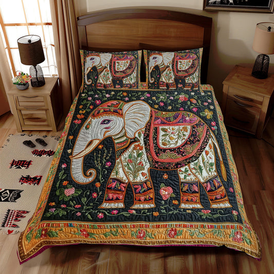 Vibrant Elephant WX2112089CL Duvet Cover Set