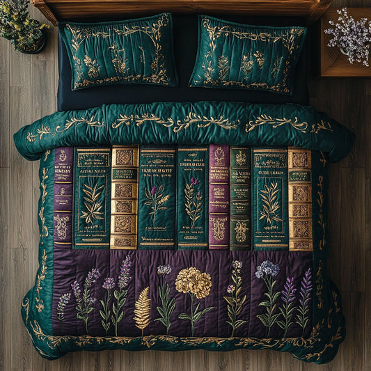 Floral Book CW3107024CL Duvet Cover Set