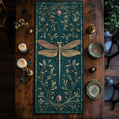 Emerald Flight CP2005024CL Quilted Table Runner
