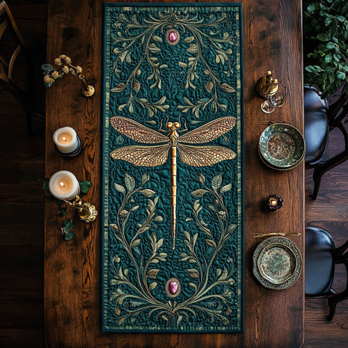 Emerald Flight CP2005024CL Quilted Table Runner