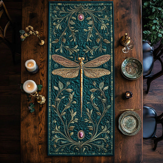 Emerald Flight CP2005024CL Quilted Table Runner