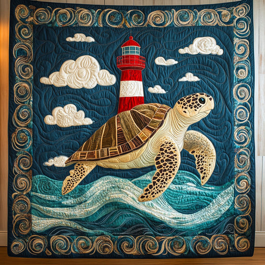 Turtle Lighthouse DH1310005CL Quilt