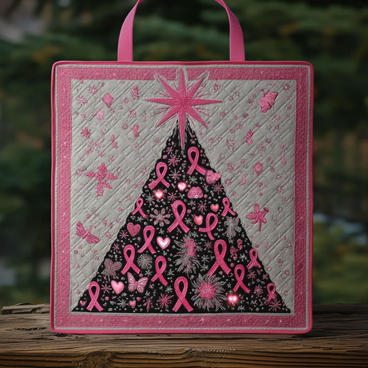 Magic Christmas Tree WN0410036CL Quilted Tote Bag