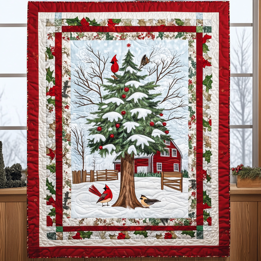 Christmas Garden XR1010006CL Quilt