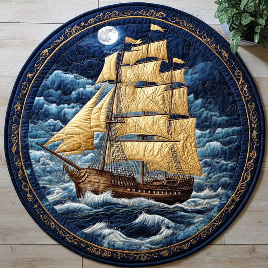 Moonlit Voyage CW2905564CL Quilted Round Mat