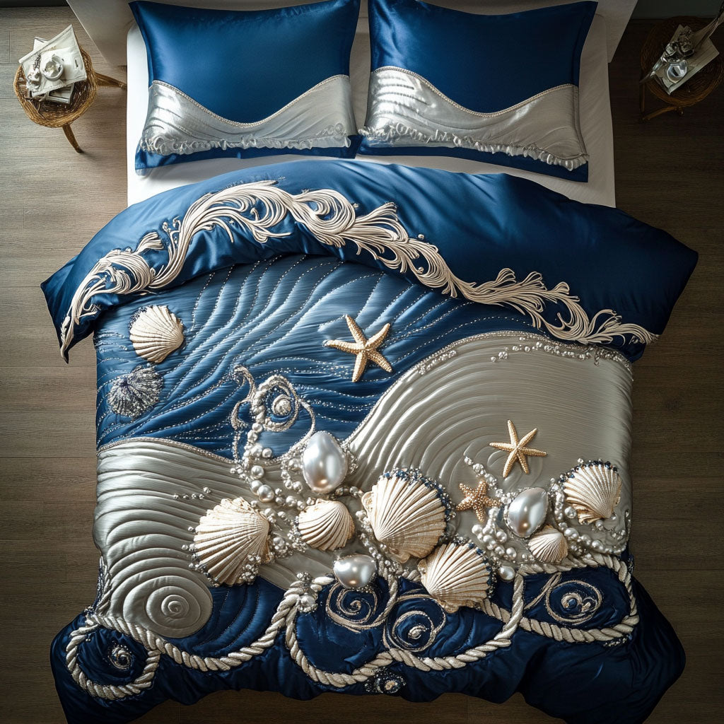 Moonlit Ocean Wave WN0808062CL Duvet Cover Set