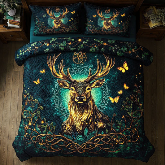 Glowing Deer CQ0306066CL Duvet Cover Set