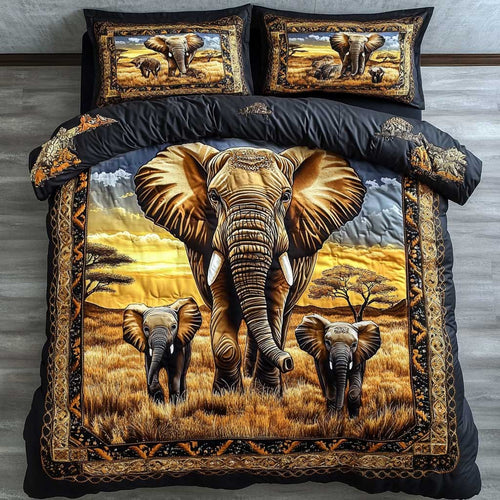 African Elephant Majesty WN1903129CL Duvet Cover Set