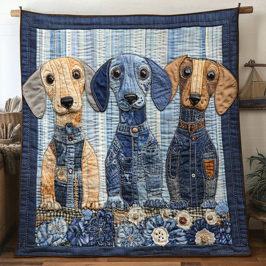 Dachshund Delight WN0207040CL Quilt