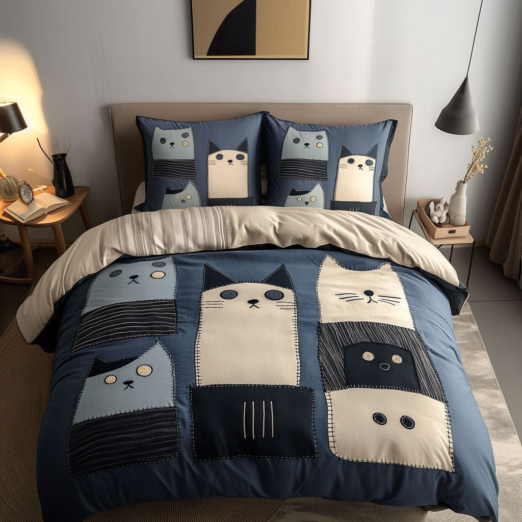 Cat Dreams WN0407026CL Duvet Cover Set