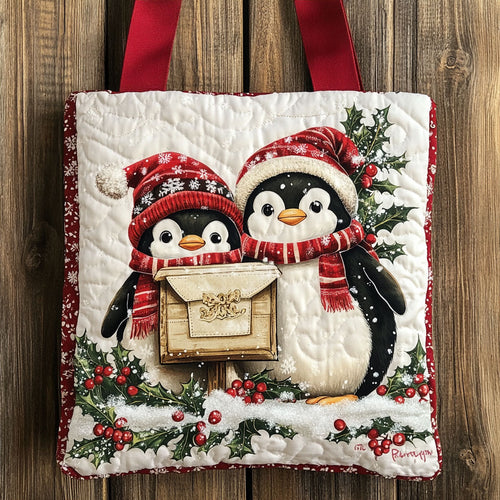 Cozy Penguin CW1511029CL Quilted Tote Bag