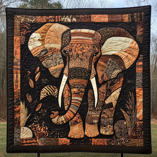 African Elephant WJ0611001CL Quilt